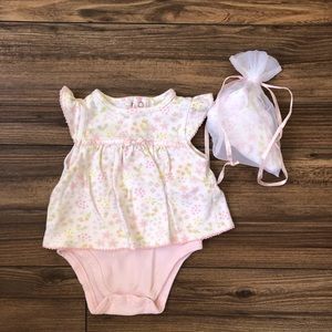 Spring dress baby girl 0-3 months EUC